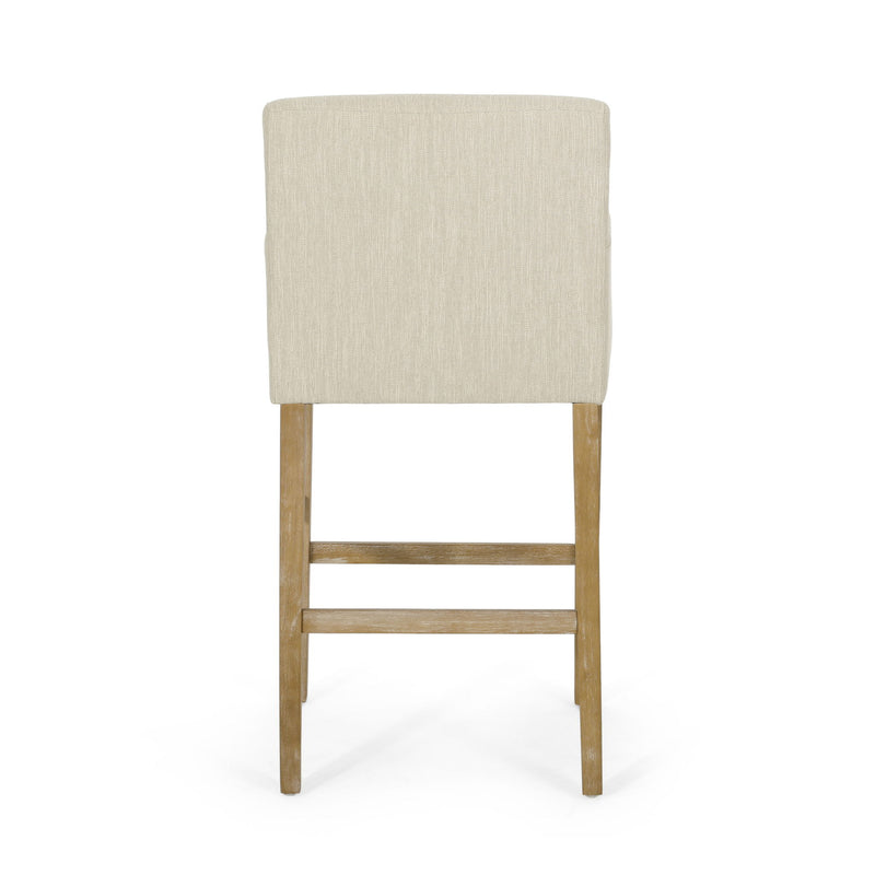 Serenitia - Upholstered Counter Chair With Straight Arm
