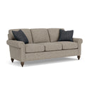 Moxy - Fabric Sofa - Light Gray - Atlantic Fine Furniture Inc