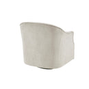 Calvin - Swivel Chair With 360 Degree Rotation - Beige