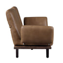 Narech - Sofa - Nutmeg Top Grain Leather - Atlantic Fine Furniture Inc