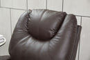 Modern Recliner Chair With Cup Holders, Remote Control