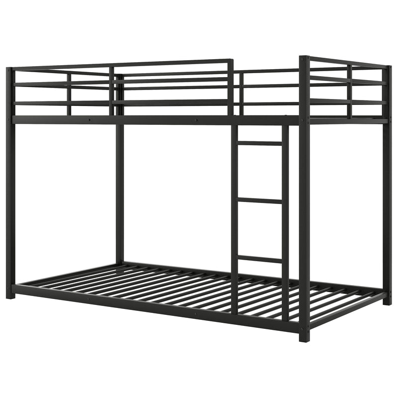 Metal Bunk Bed, Low Bunk Bed With Ladder