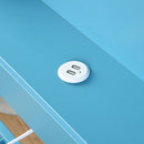 Industrial Metal Daybed With Trundle, Storage Shelves, USB Ports