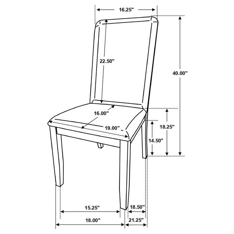Wethersfield - Wood Dining Side Chair (Set of 2) - Medium Walnut