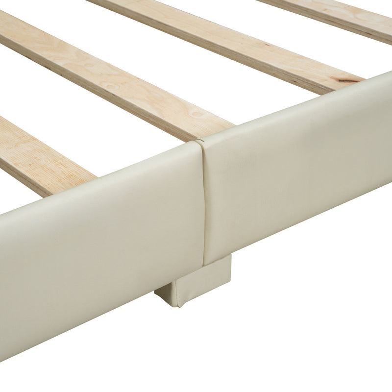Upholstered Platform Bed, Mother & Child Bed