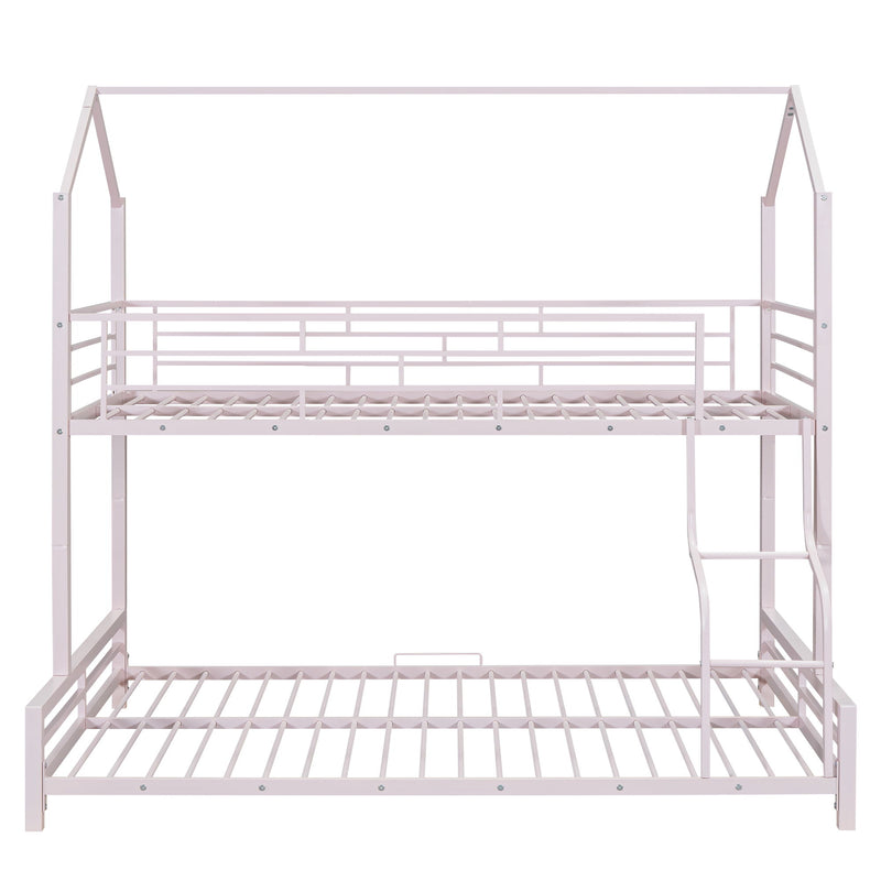 Sturdy Frame House Bunk Bed