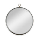 Round Mirror, Circle Mirror With Iron Frame For Living Room Bedroom Vanity Entryway, Hallway