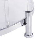 Contemporary Round Tempered Glass Table