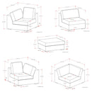 Jasmine - Handcrafted Sofa And Ottoman