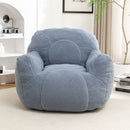 Comfy Bean Bag Chair With Filler, Fluffy And Cozy Seating