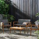 Bryan - Chat Set Outdoor Furniture Frame - Teak