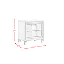 Lindy - Floor Mirror - Glossy White