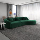 Elijah - Japandi Style Curvy Sectional Sofa