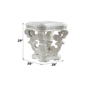 Vanaheim - End Table - Antique White Finish - Atlantic Fine Furniture Inc