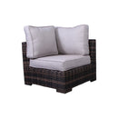 Outdoor Patio Chair Set For Patio With Foam Cushions