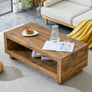Modern Minimalist Rectangular Coffee Table