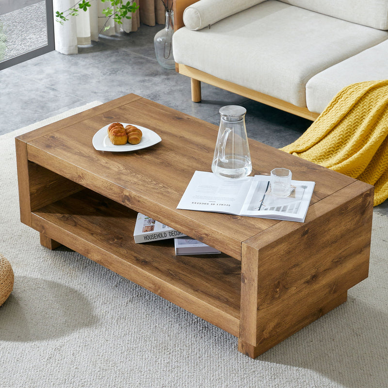 Modern Minimalist Rectangular Coffee Table