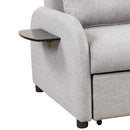 Versatile Pull Out Sofa Sleeper 3 In 1 With Wing Table & USB Charge, Compact Design