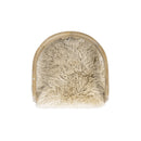 Millwick - Low Back Genuine Fur Counter Stool - Natural Blonde