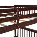 Bunk Bed With Ladders And 2 Storage Drawers