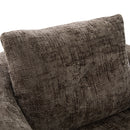 Modern Swivel Barrel Chair With Dual-Layer Cushion