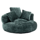 Lazy Sofa High Back Bean Bag Chair Couch With 3 Pillows
