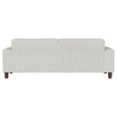 Deerhurst - Upholstered Track Arm Tufted Sofa - Greige