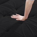 Sofa Bed, 3 In 1 Convertible Sofa Chair Bed, Adjustable Backrest Chair, Chaise Lounge With USB Ports, Cup Holder, Side Pocket