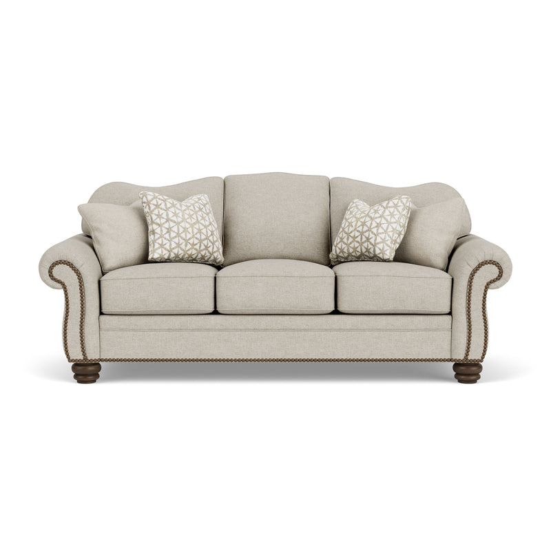 Bexley - Fabric Sofa, Nailhead Trim - Beige