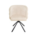 270 Degree Swivel Upholstered Desk Chairs (Set of 2)