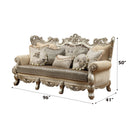 Ranita - Sofa - Fabric & Champagne - Atlantic Fine Furniture Inc