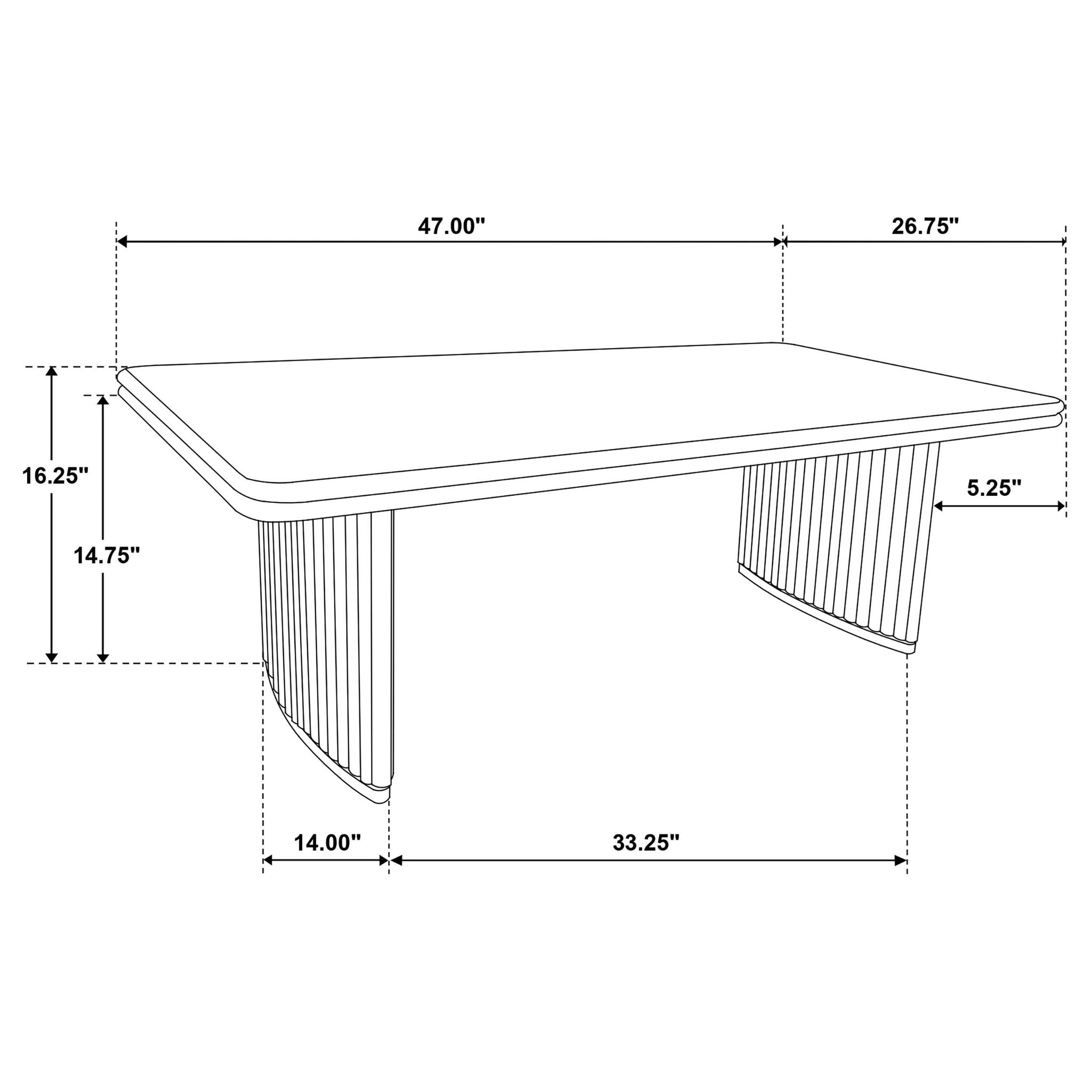 Adina 2-piece Wood Coffee Table Set Distressed Light Brown - Atlantic Fine Furniture Melbourne FL