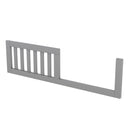 Convertible Crib/Full Size Bed with Changing Table, Gray