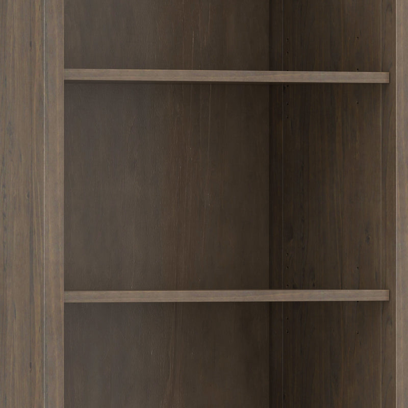 Ela - Bookcase - Smoky Brown