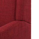 Modern Accent Chair With Padded Cushion Seat