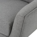 Club Chair With Rubberwood Legs