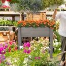 Raised Garden Bed With Legs, Elevated Planter Box For Outdoor Plants