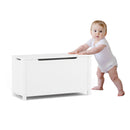 Toy Box Storage With Safety Hinged Lid