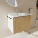 Floating Bathroom Vanity Combo, Towel Rack