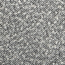 Burbank - Modern Round Boucle Dining Chairs (Set of 2) - Black / White