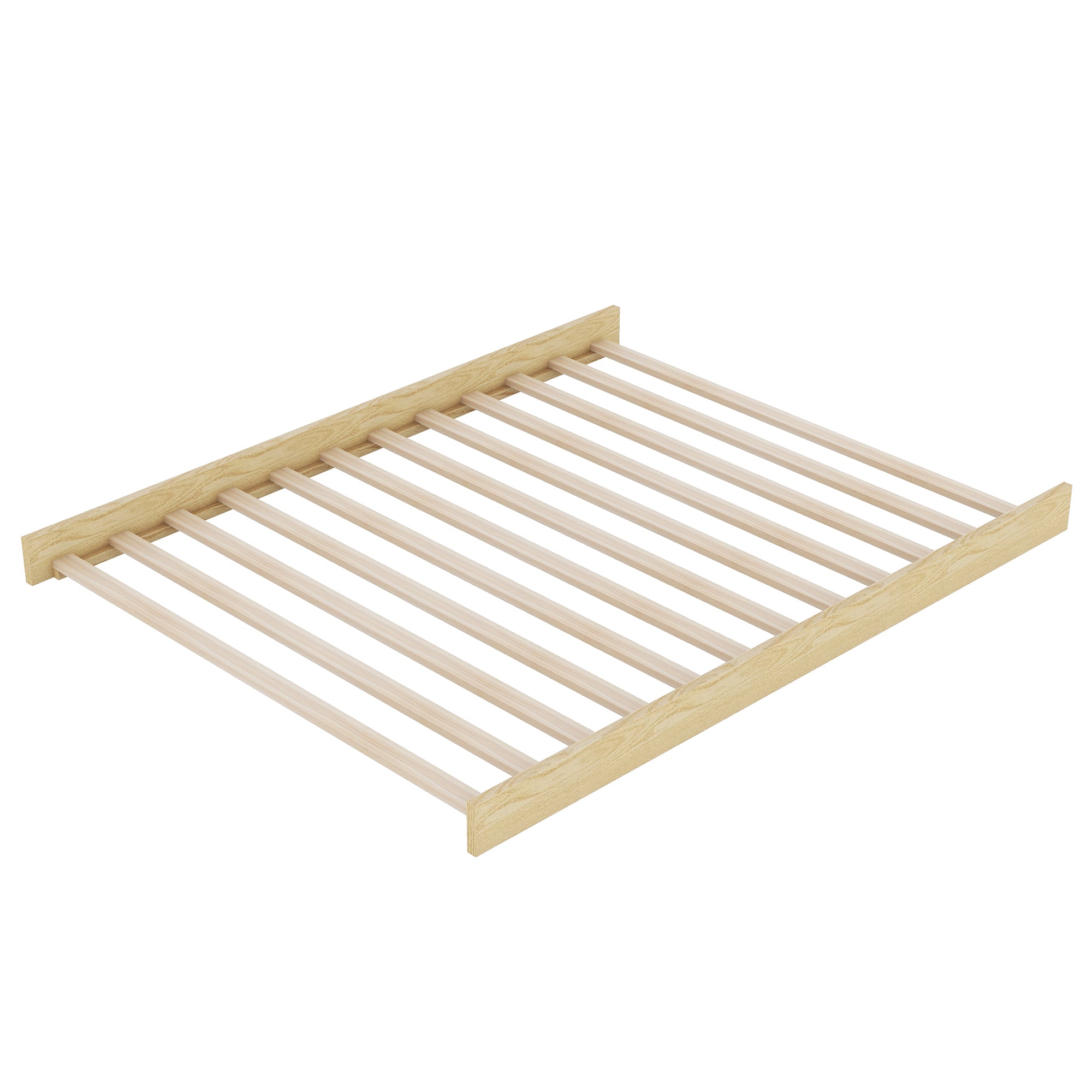Convertible Crib/Full Size Bed with Changing Table, Natural - Atlantic Fine Furniture Melbourne FL