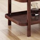 Home Selleck - Bar Cart - Mahogany