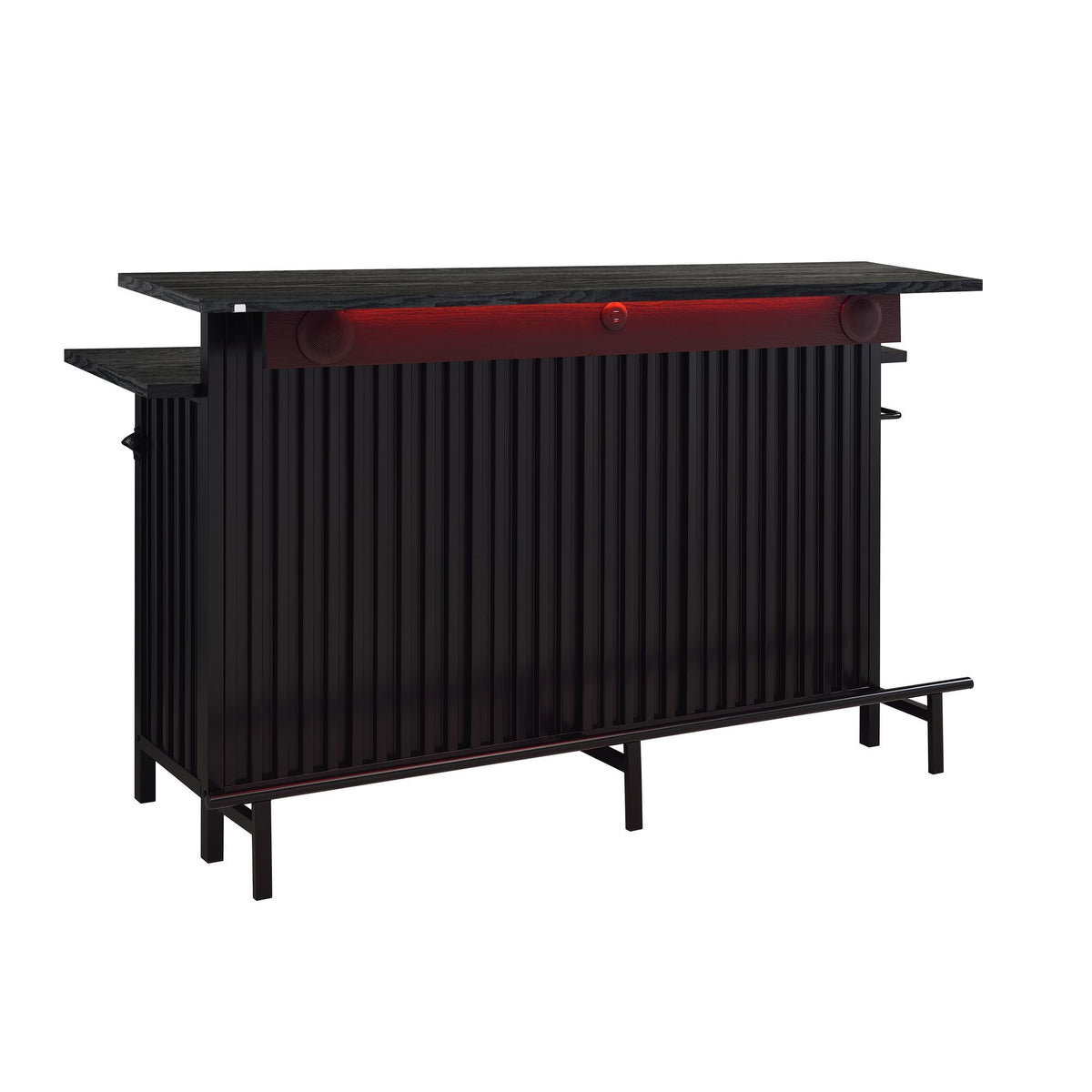 Leilani Bar Table in Black by Elements International, view 12