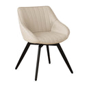 Modern Medieval Kitchen Dining Chair With 360 ° Rotation