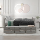 Twin Size Daybed With Trundle And Drawers