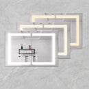 Medicine Cabinet With LED Vanity Mirror, Anti-Fog, Waterproof, Dimmable With Touch Switch