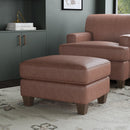 Dempsey - Leather Ottoman