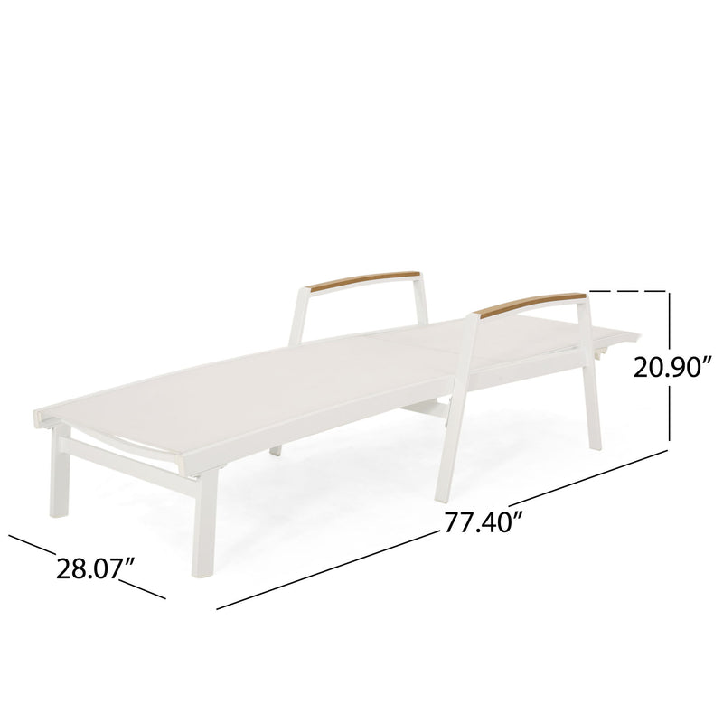 Oxton - Chaise Lounge Stylish Outdoor Seating