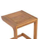 Ashwell - Acacia Wood Side Table - Teak
