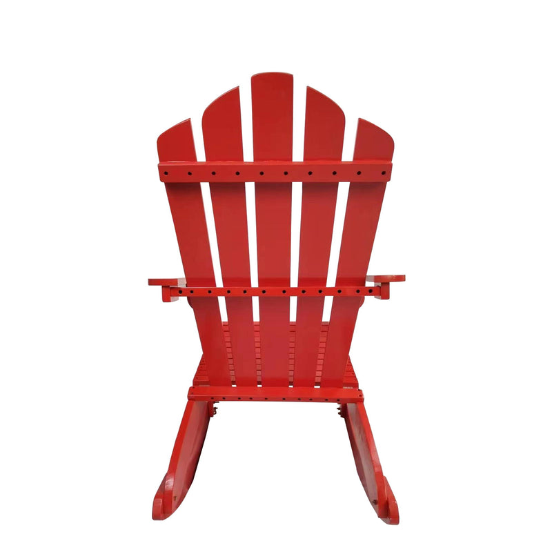 Reclining Outdoor Rocking Adirondack Chair